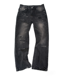 Rust Black Bootcut Jeans