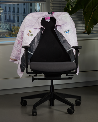 Paper Jacket - Pink Tie